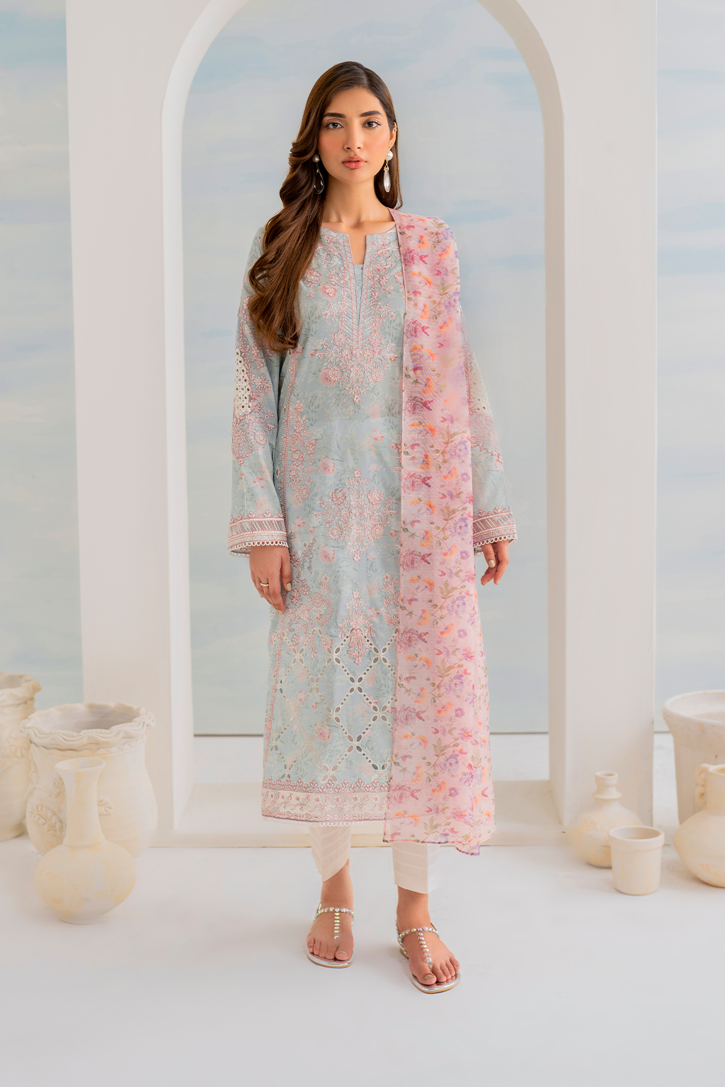 IGL-01 Embroidered Lawn