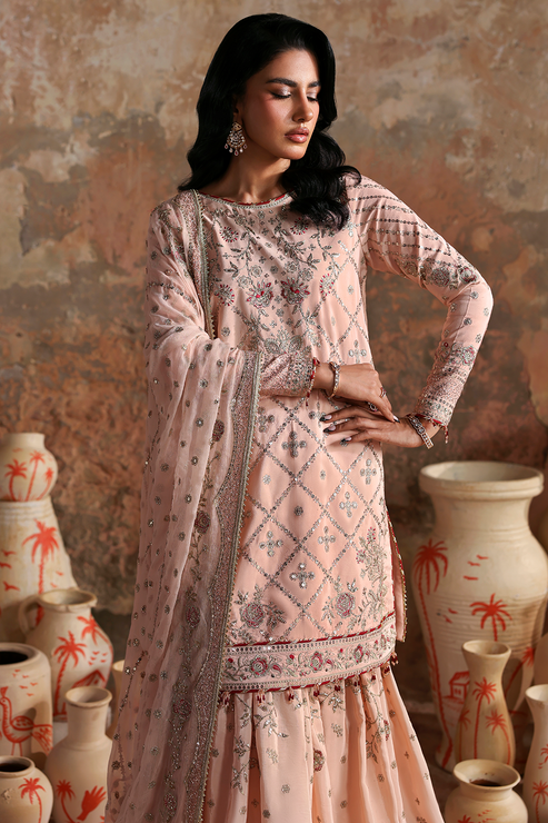 NAZNEEN - Afsana-e-silk by Emaan Adeel at #VogueClothingStudio