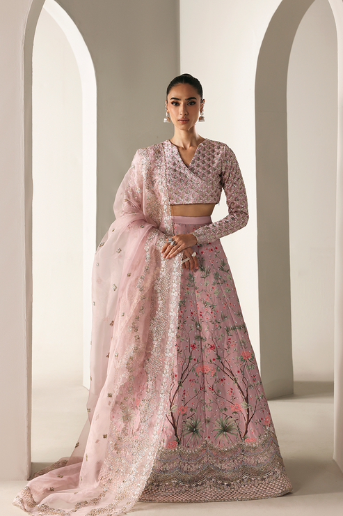 PETAL SOFT - Serein luxe silk by Emaan Adeel at #VogueClothingStudio