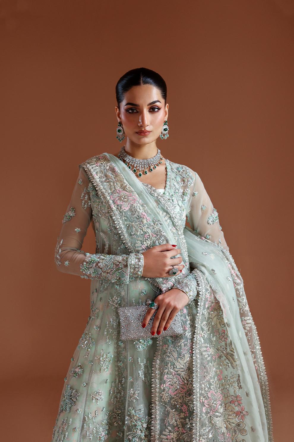 AURORA - Celestique wedding formals by Emaan Adeel at #VogueClothingStudio