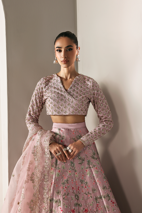 PETAL SOFT - Serein luxe silk by Emaan Adeel at #VogueClothingStudio