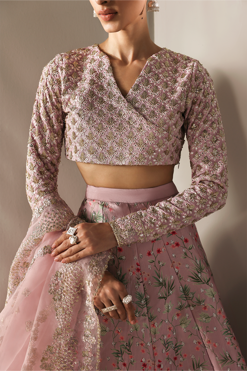 PETAL SOFT - Serein luxe silk by Emaan Adeel at #VogueClothingStudio