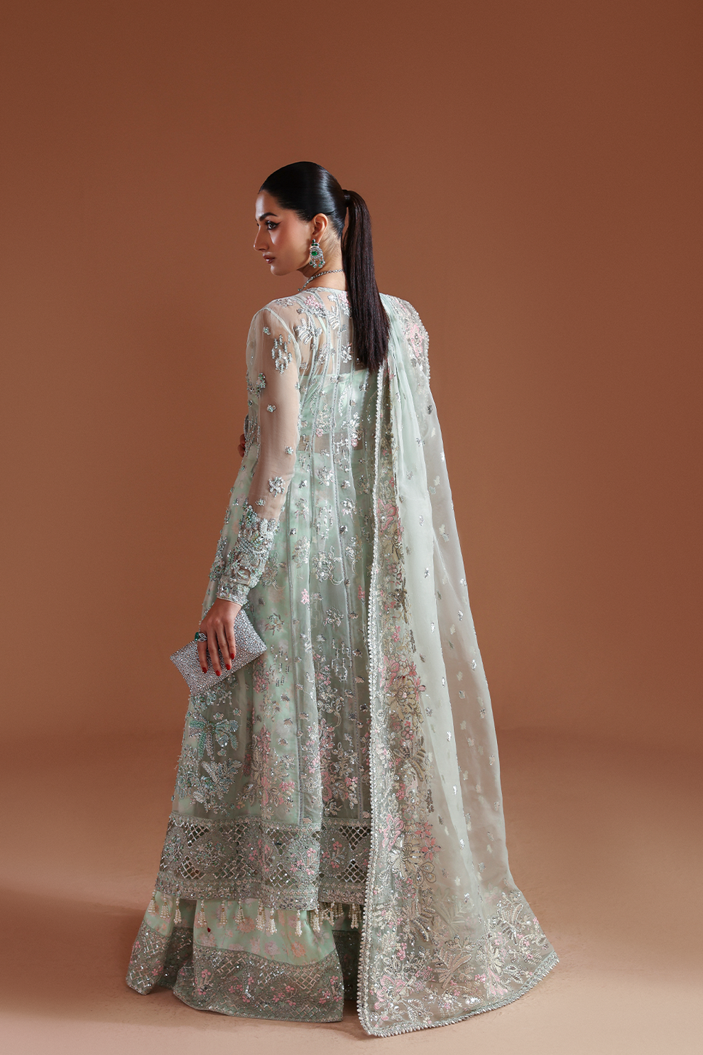 AURORA - Celestique wedding formals by Emaan Adeel at #VogueClothingStudio