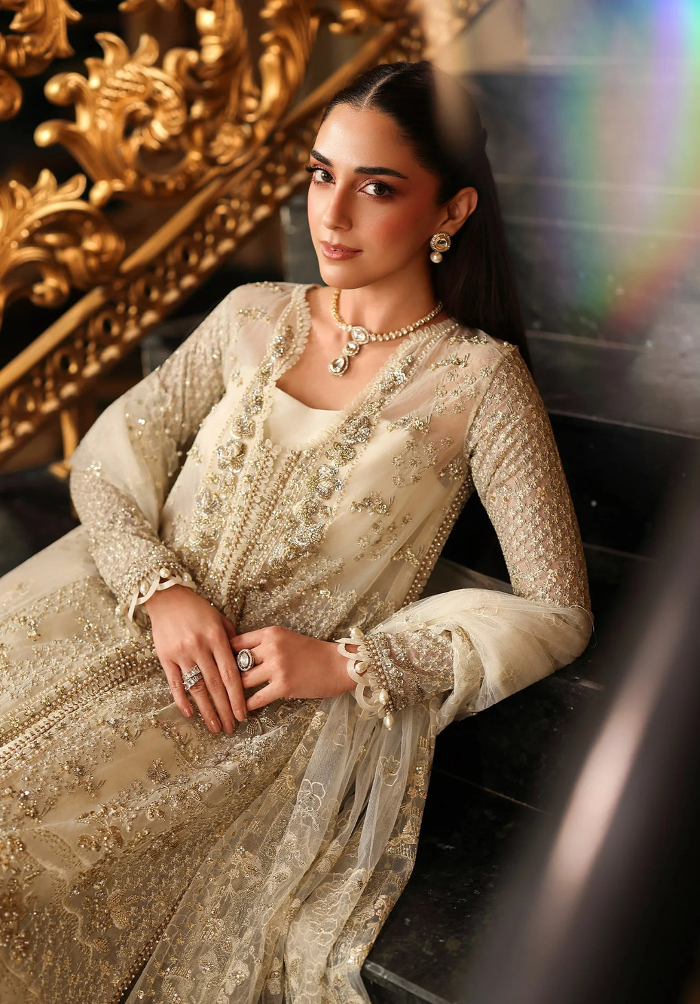 ESH-01 CELESTIA - STARDOM - FORMAL HANDWORK '25 by Elaf Premium at #VogueClothingStudio