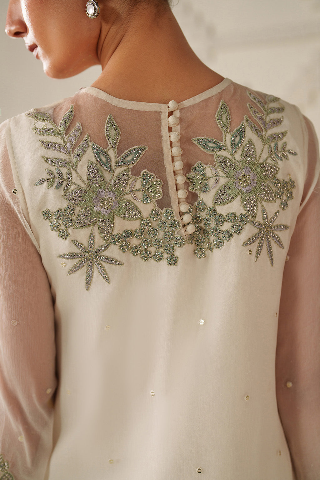 UE-620 Embroidered Chiffon