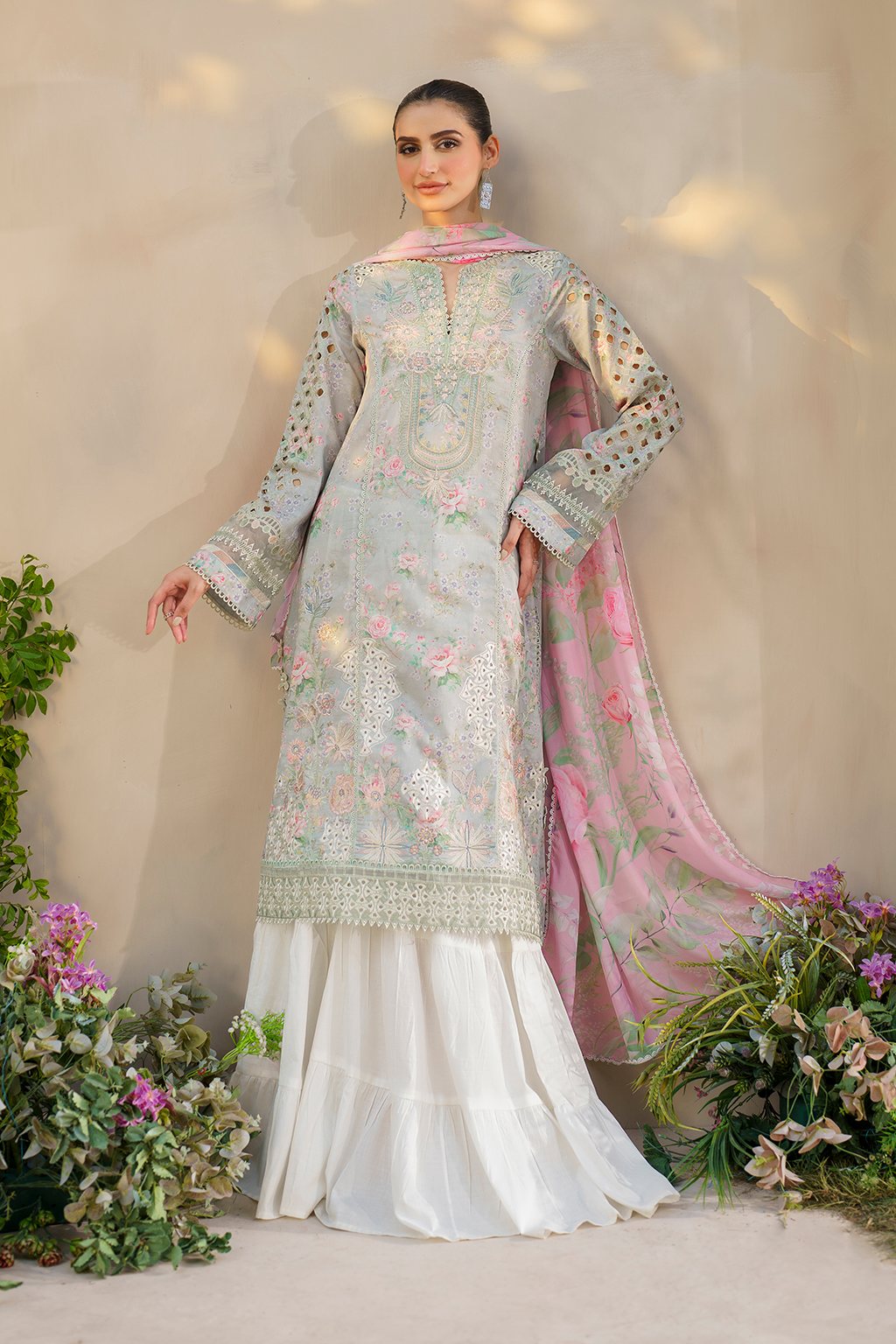 SFL-07 Embroidered Lawn