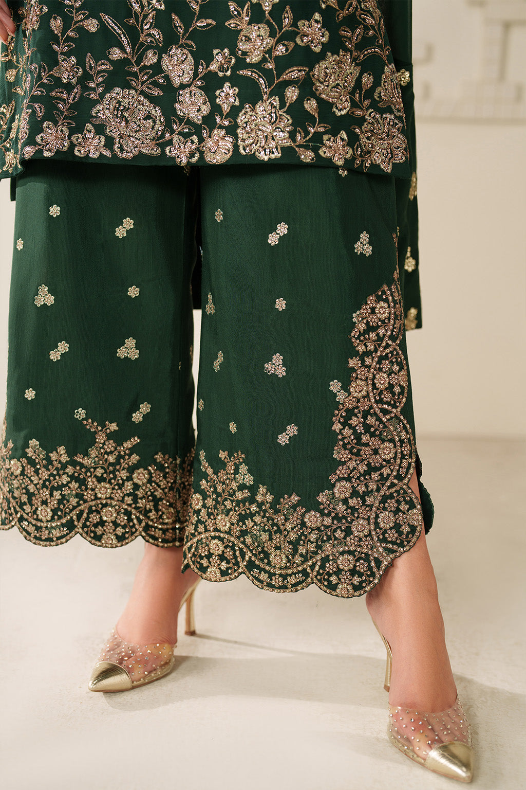 UE-619  Embroidered Chiffon