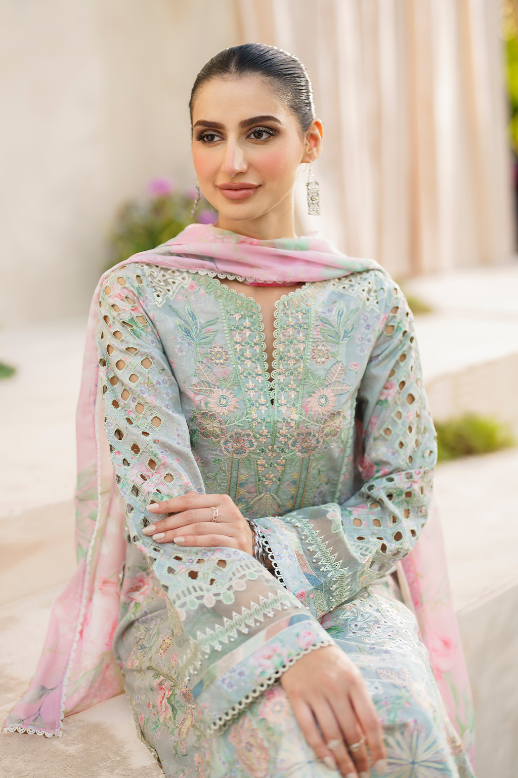 SFL-07 Embroidered Lawn