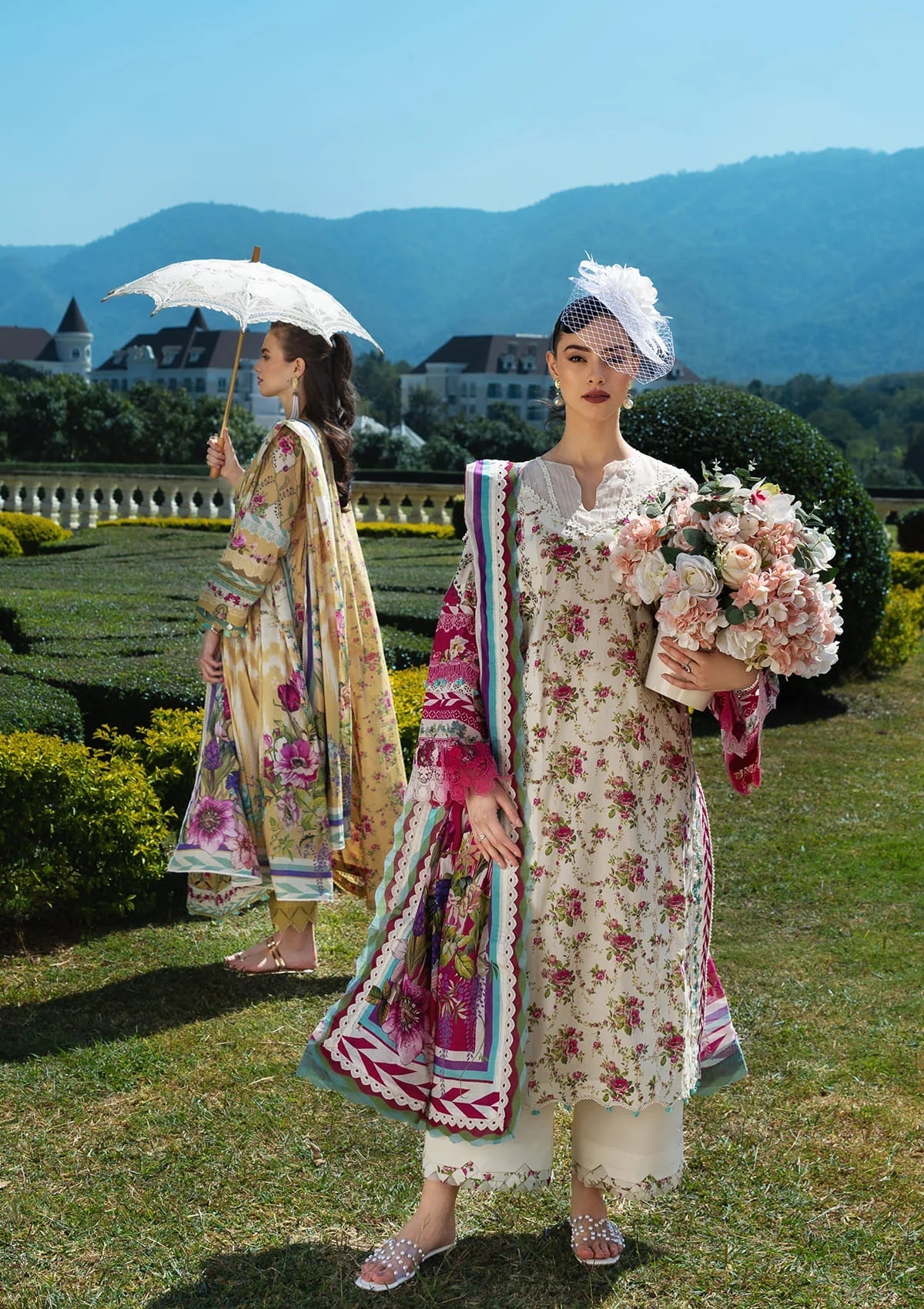 Magnificent images of floral dresses from ELAF PRINTS COLLECTION 2025