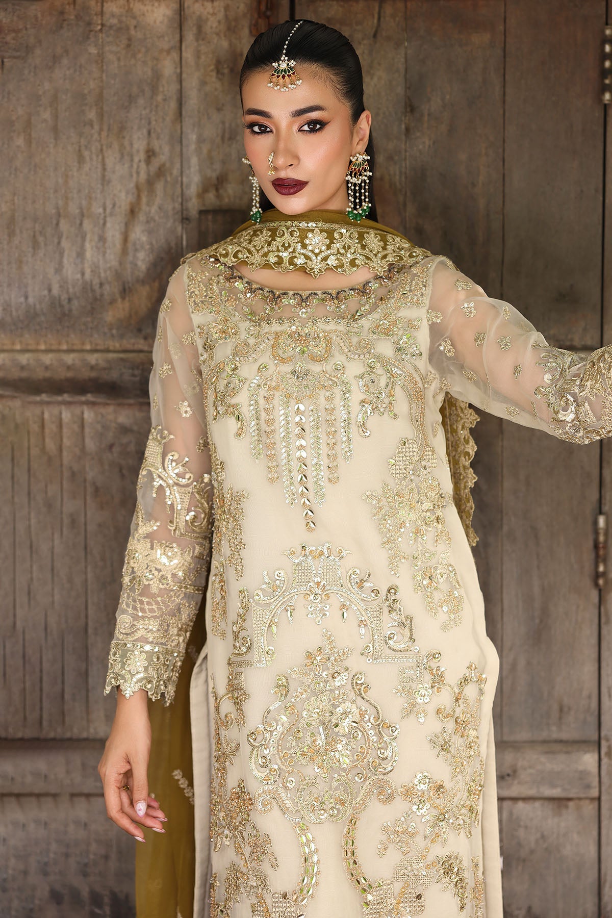 I-229 ROHMA - Saiyara Luxury Formals by Imrozia at #VogueClothingStudio