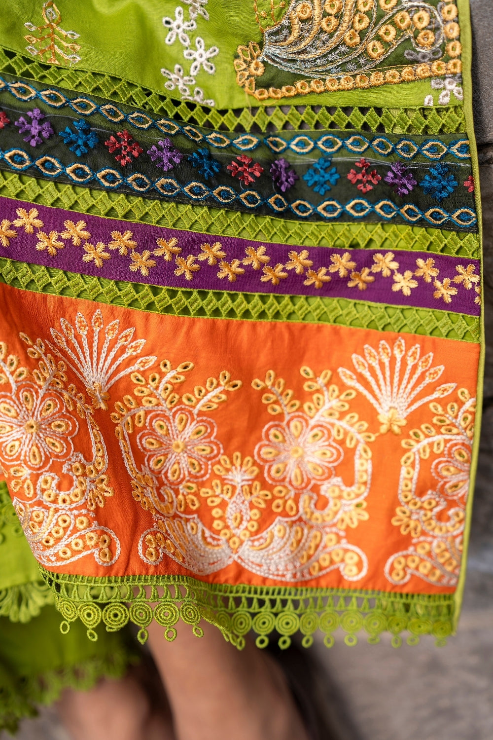 3PC Unstitched | Embroidered Lawn Suit | Sublimation Dupatta