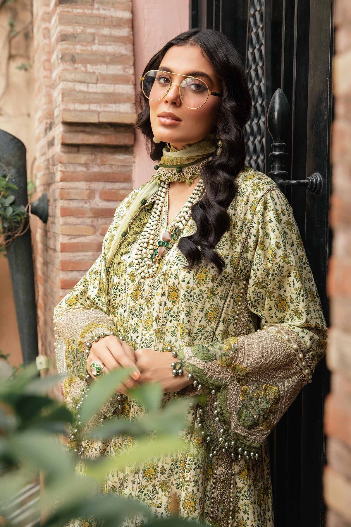 3 Piece Unstitched Printed Suit | MPT-2207-A