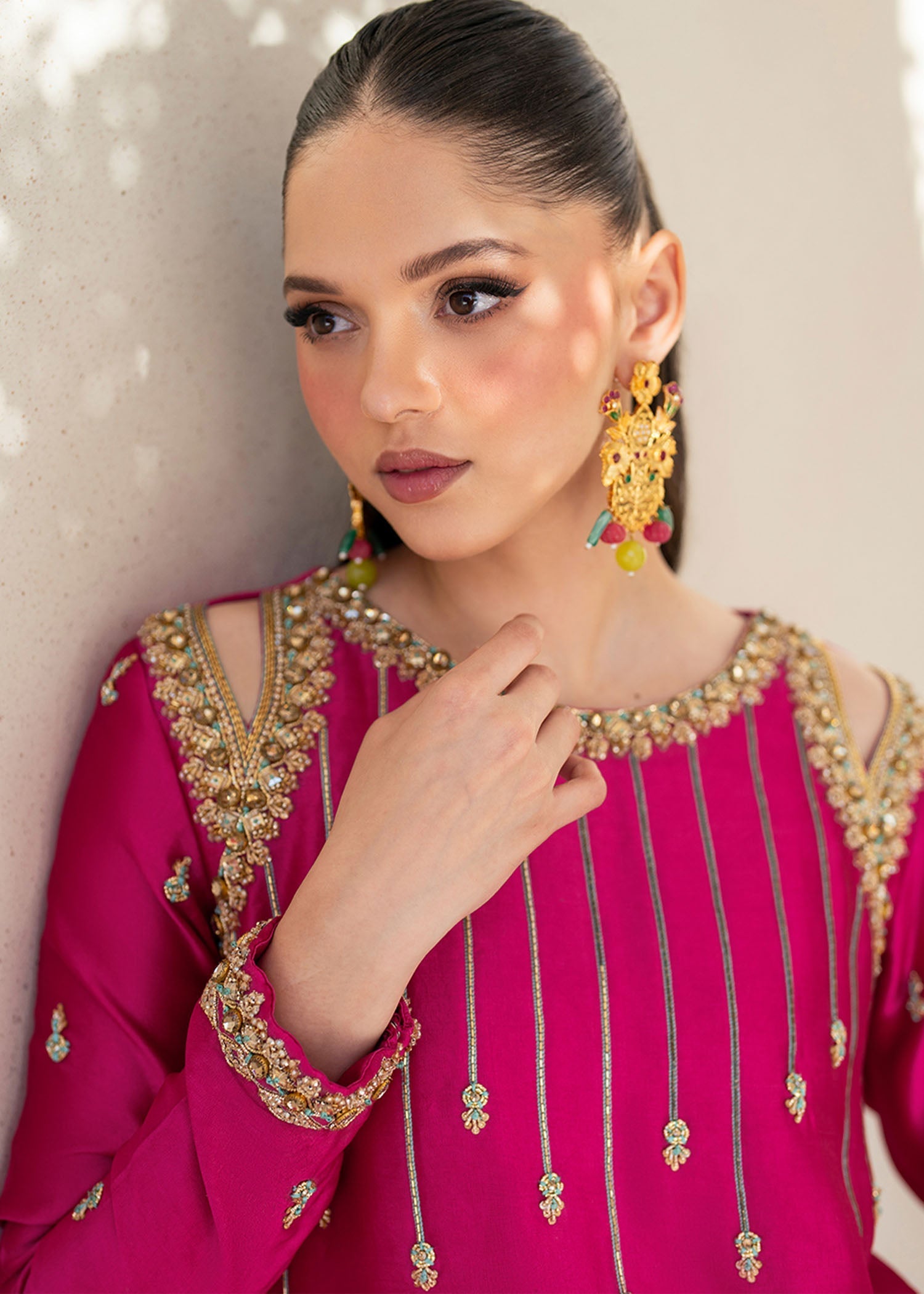 Fuchsia Rose - Dastoor Collection