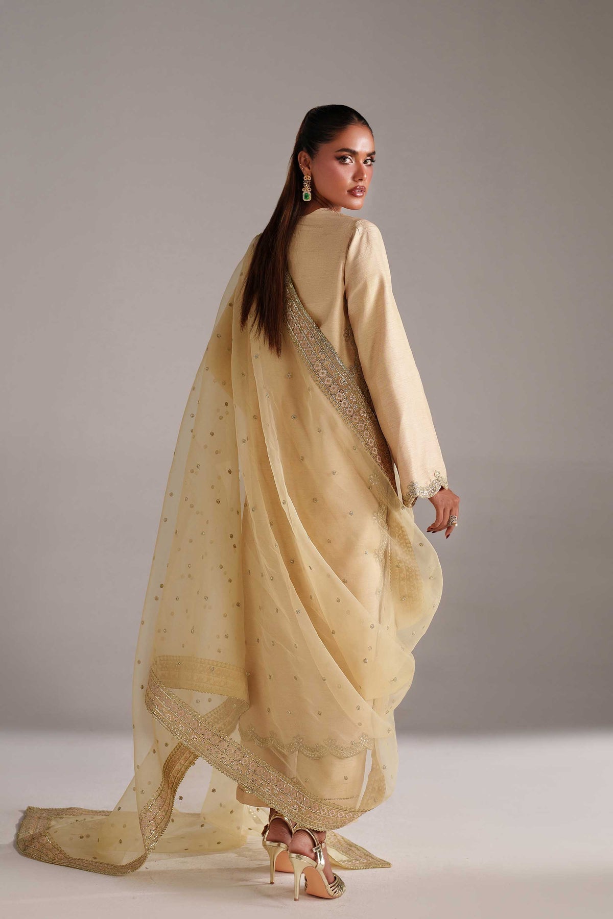 PTS627 Ruhi - Reveur Luxury Formals by Akbar Aslam at #VogueClothingStudio