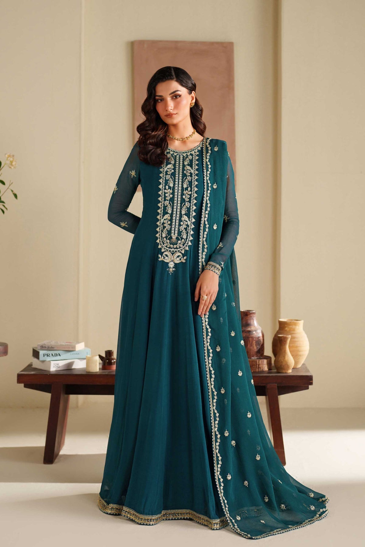 PTS629 Nazni - Reveur Luxury Formals by Akbar Aslam at #VogueClothingStudio