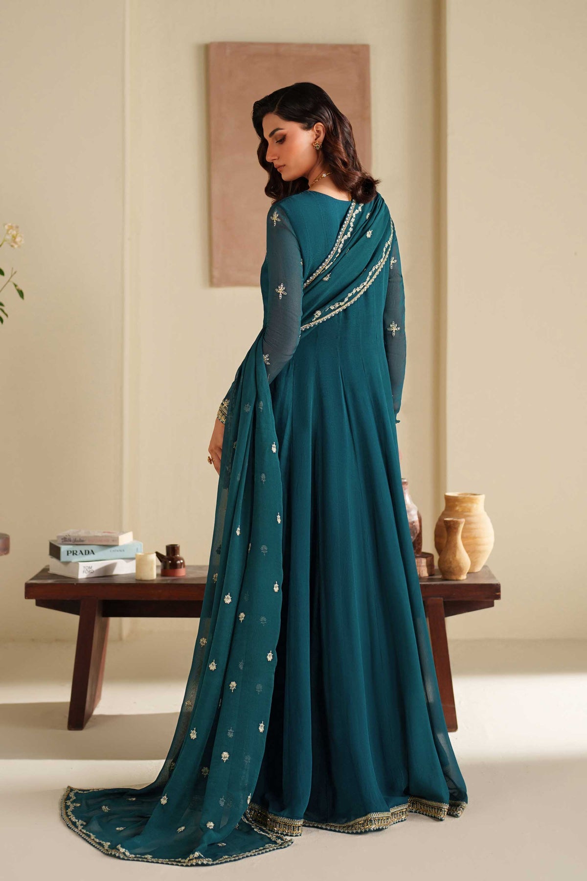 PTS629 Nazni - Reveur Luxury Formals by Akbar Aslam at #VogueClothingStudio