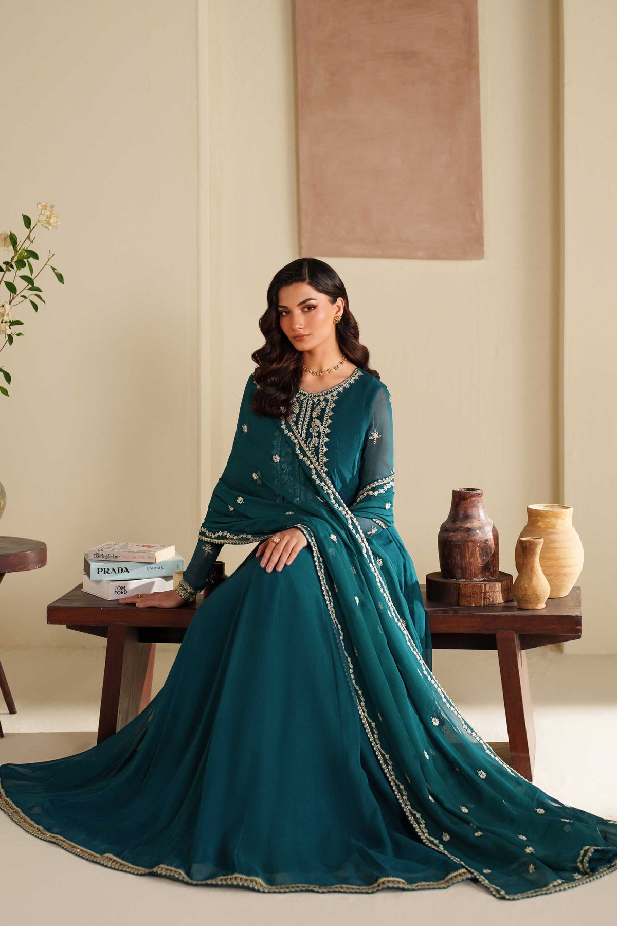 PTS629 Nazni - Reveur Luxury Formals by Akbar Aslam at #VogueClothingStudio