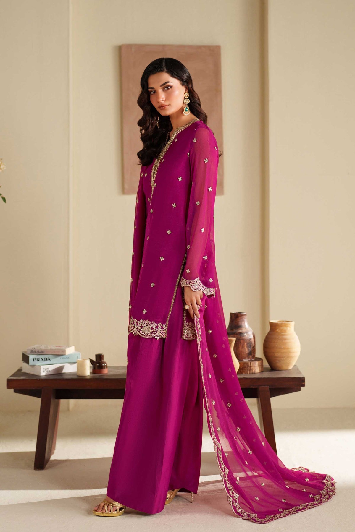 PTS632 Raniya - Reveur Luxury Formals by Akbar Aslam at #VogueClothingStudio