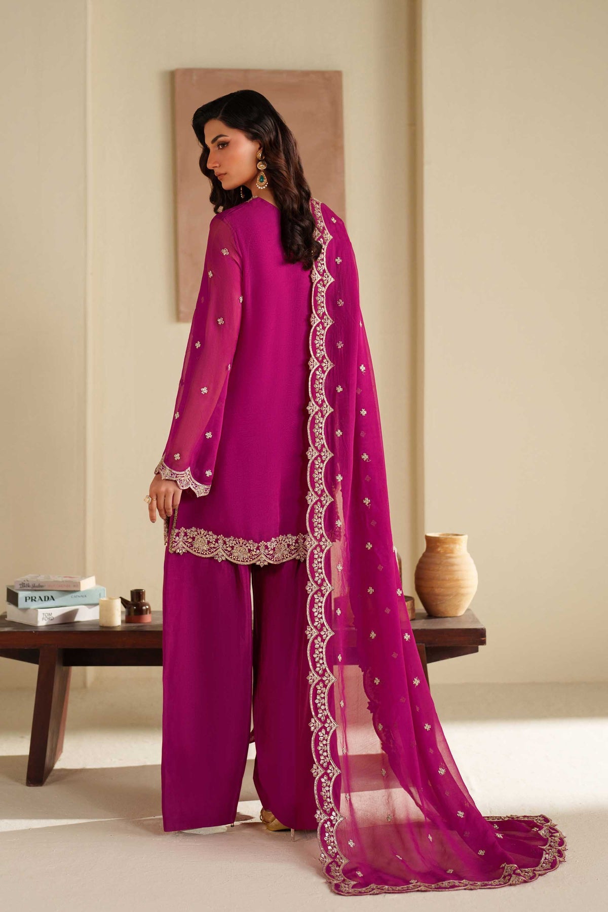 PTS632 Raniya - Reveur Luxury Formals by Akbar Aslam at #VogueClothingStudio
