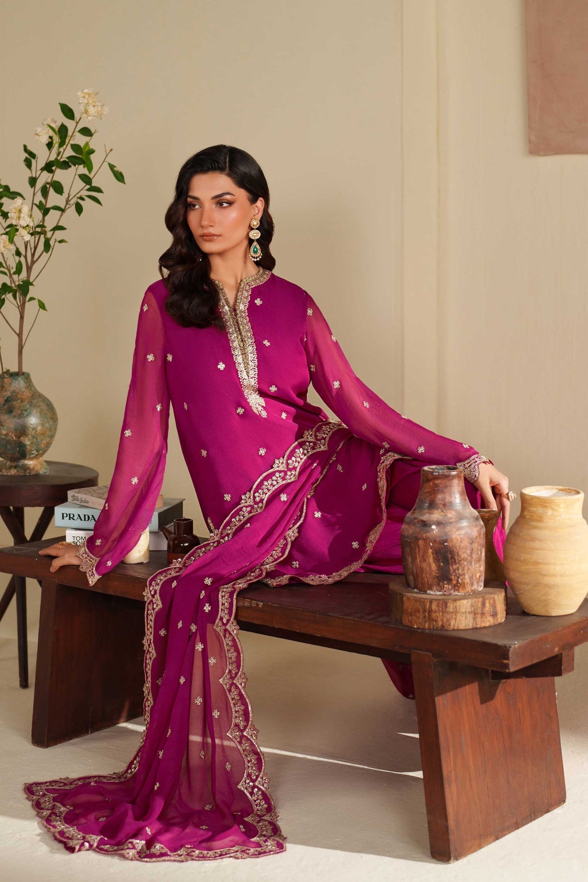 PTS632 Raniya - Reveur Luxury Formals by Akbar Aslam at #VogueClothingStudio