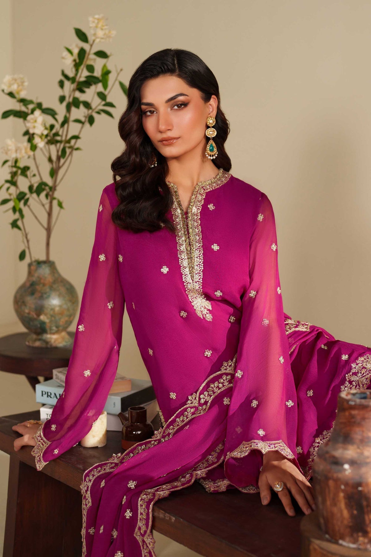 PTS632 Raniya - Reveur Luxury Formals by Akbar Aslam at #VogueClothingStudio