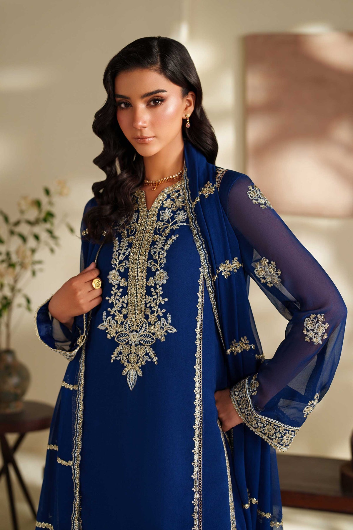 PTS631 Sahar - Reveur Luxury Formals by Akbar Aslam at #VogueClothingStudio