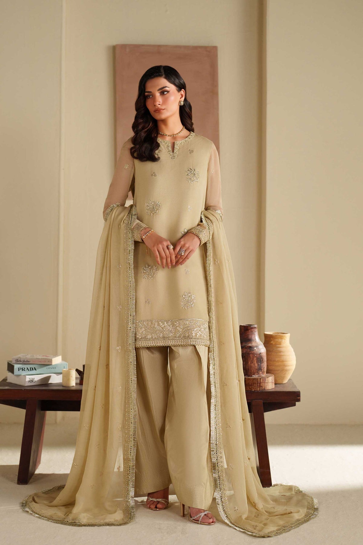 PTS636 Hoor - Reveur Luxury Formals by Akbar Aslam at #VogueClothingStudio