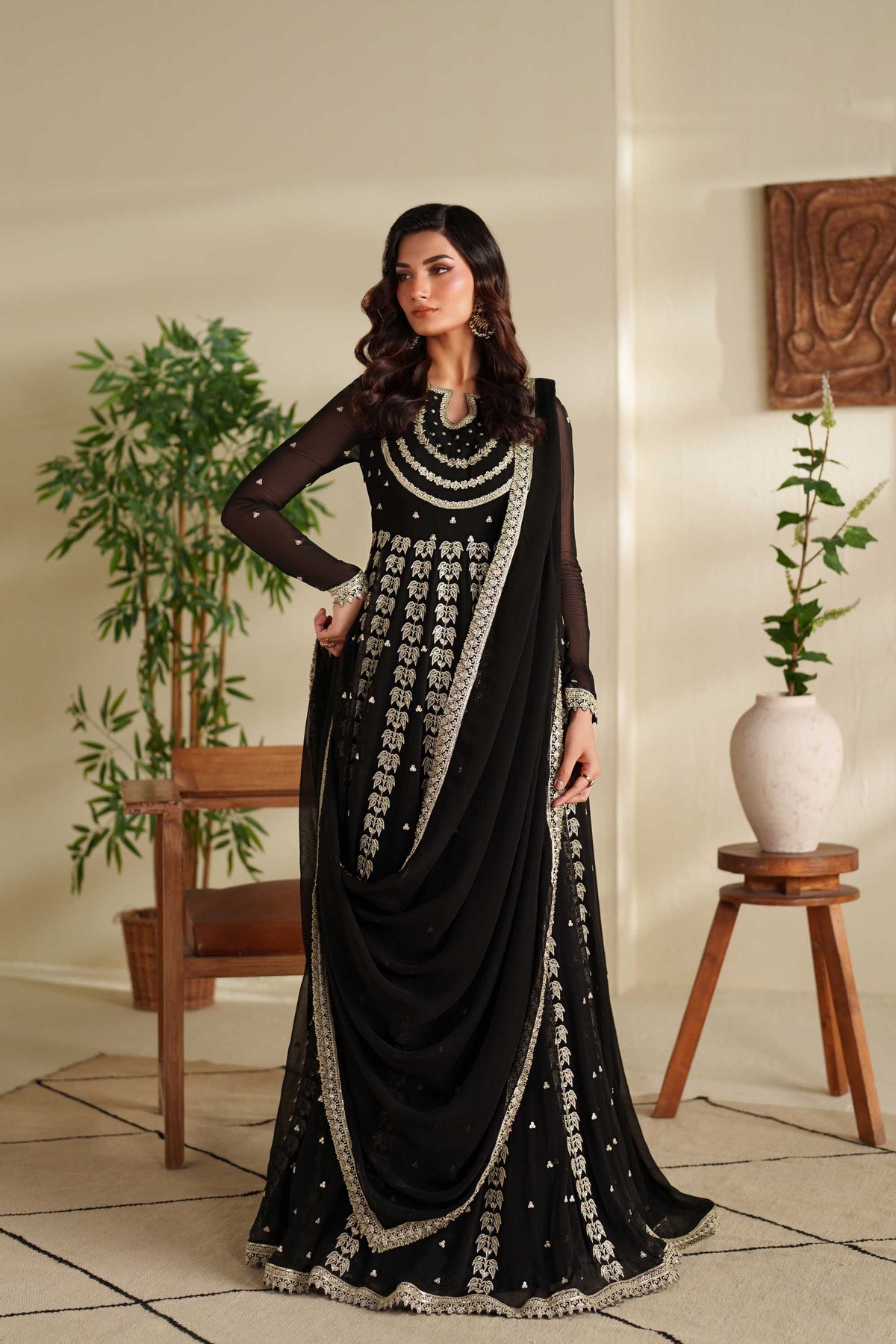 PTS634 Parizay - Reveur Luxury Formals by Akbar Aslam at #VogueClothingStudio