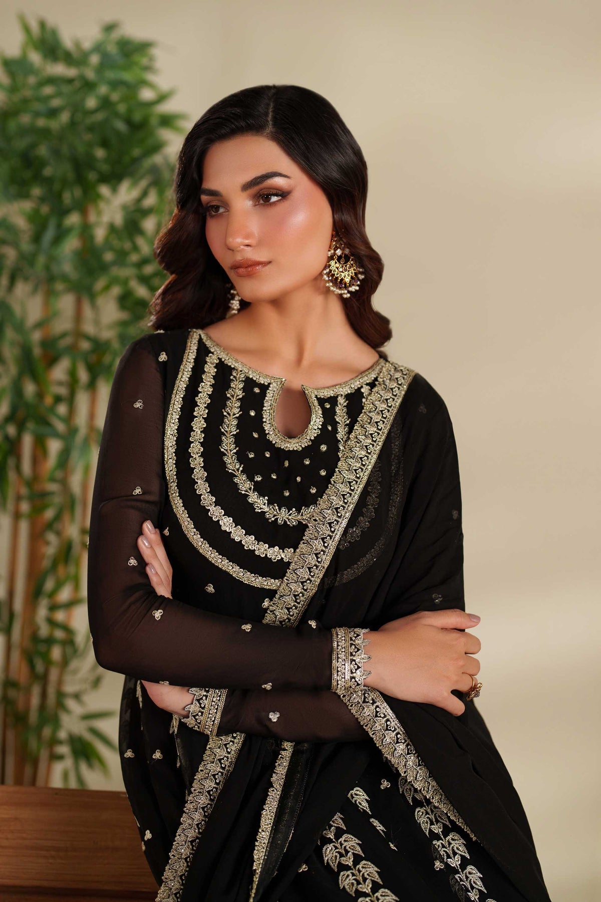 PTS634 Parizay - Reveur Luxury Formals by Akbar Aslam at #VogueClothingStudio