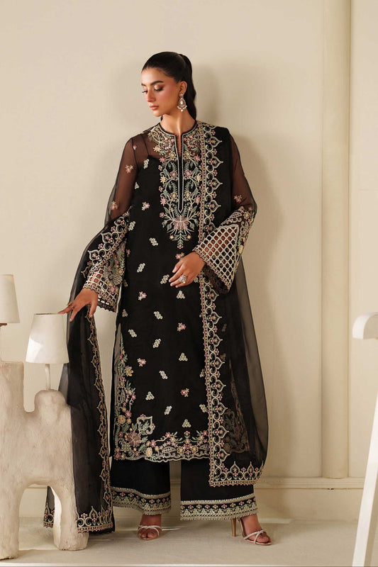 PTS638 Noir - Reveur Luxury Formals by Akbar Aslam at #VogueClothingStudio