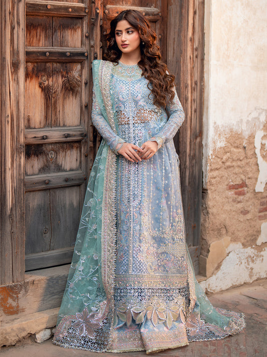 D-602 from Sona Gachi Unstitched Luxury Formals by Bin Ilyas at #VogueClothingStudio