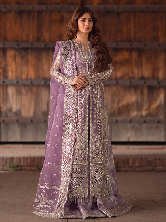 D-603 from Sona Gachi Unstitched Luxury Formals by Bin Ilyas at #VogueClothingStudio