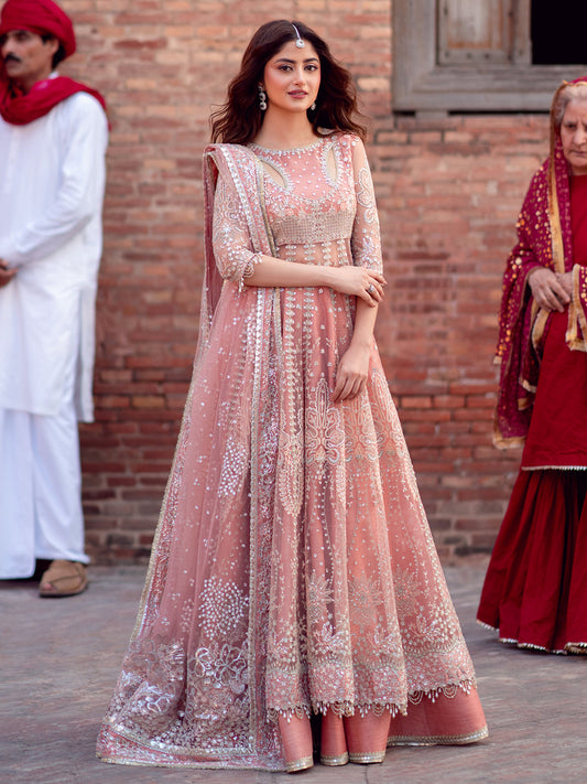D-604 from Sona Gachi Unstitched Luxury Formals by Bin Ilyas at #VogueClothingStudio