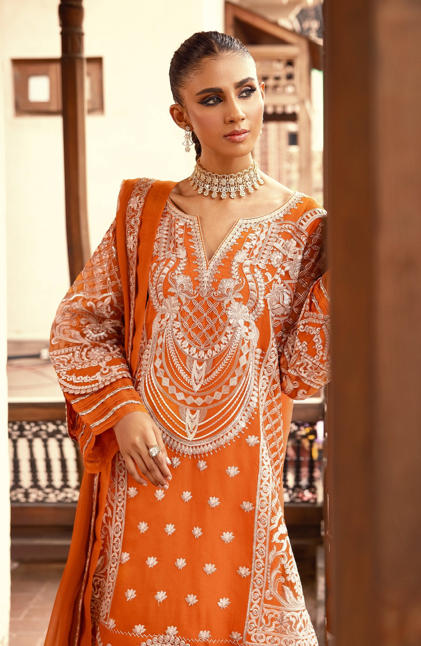 Luxury Formal - Russet Orange (MS23-544)