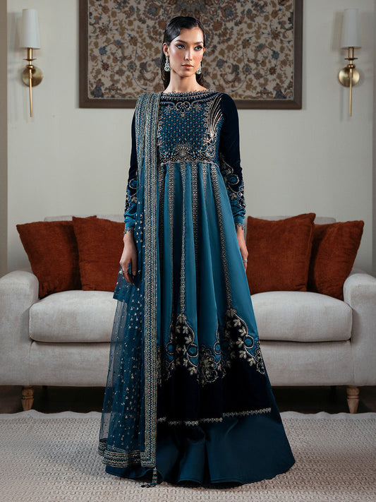 CELESTINE - Solene - Luxury Velvets by Faiza Faisal at #VogueClothingStudio