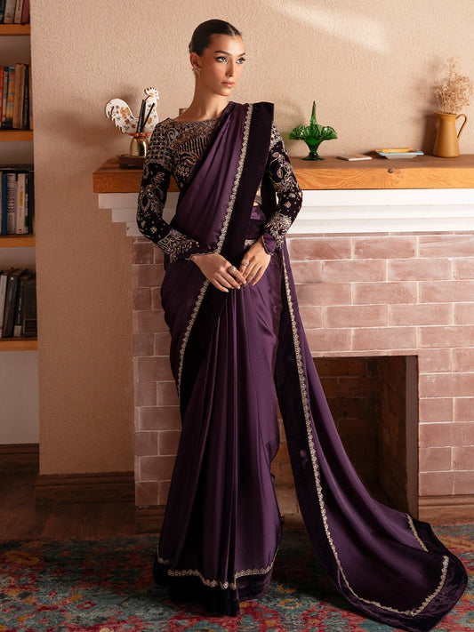 VELORA - Solene - Luxury Velvets by Faiza Faisal at #VogueClothingStudio