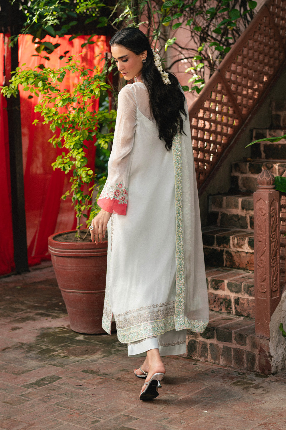 3 Piece Embroiderd Chiffon GAAYATHR - FSU5640