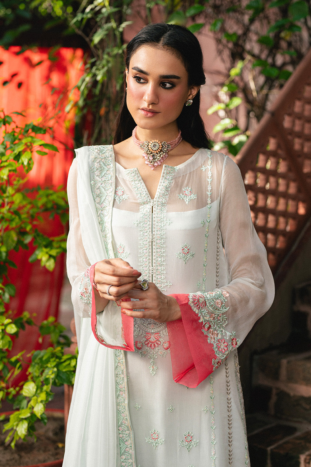 3 Piece Embroiderd Chiffon GAAYATHR - FSU5640