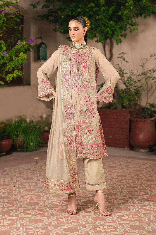 3 Piece Embroiderd Chiffon GANDHARIKA - FSU5643
