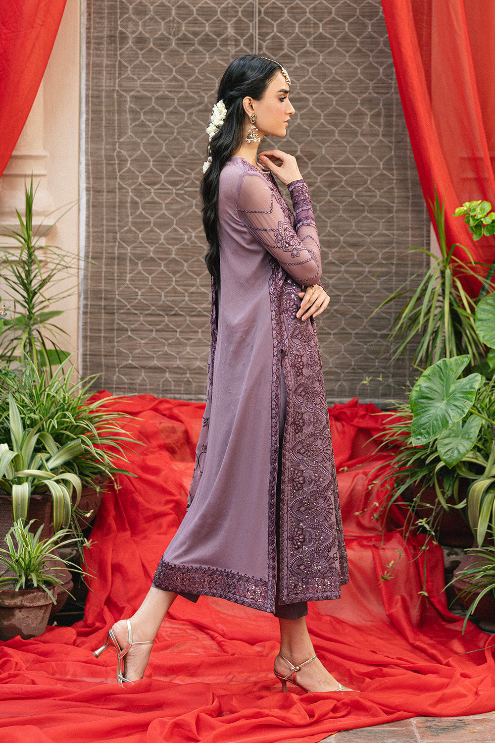 3 Piece Embroiderd Chiffon GEETANJALI - FSU5649