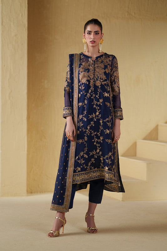 3 Piece Embroiderd Chiffon BAHITI - FSU5661