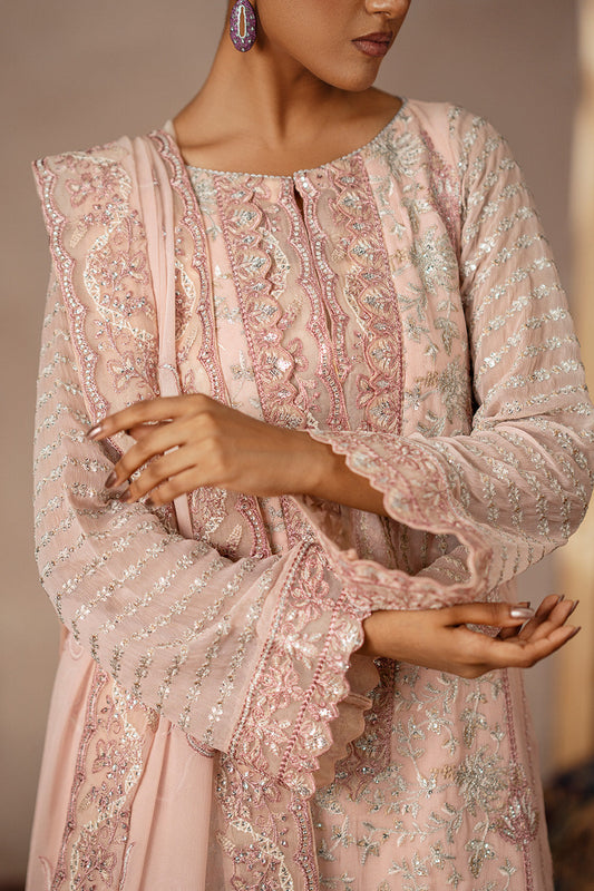 3 Piece Embroidered Chiffon ABIGAIL - FSU5630