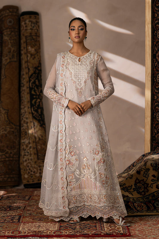 3 Piece Embroidered Chiffon ALYA - FSU5635