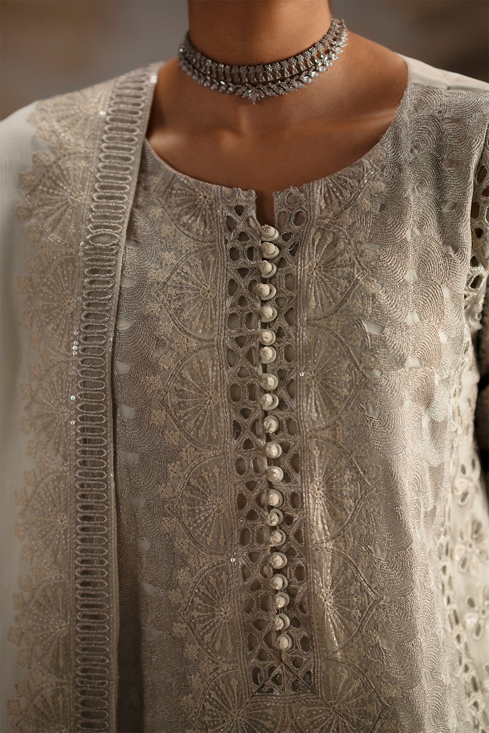 3-Piece-Embroiderd-Chiffon OINDRILA - FWU5690