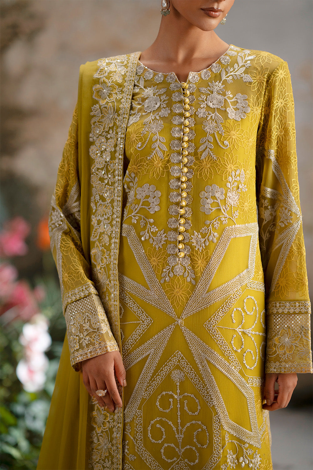 3-Piece-Embroiderd-Chiffon OLICHUDAR - FWU5692