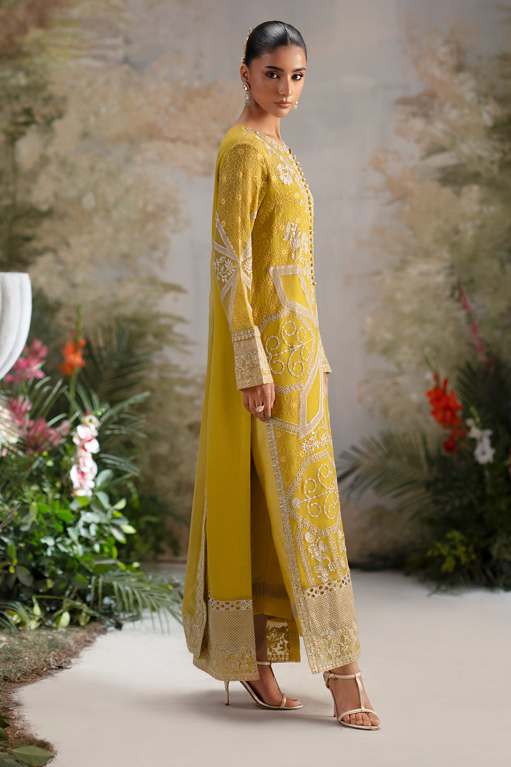 3-Piece-Embroiderd-Chiffon OLICHUDAR - FWU5692