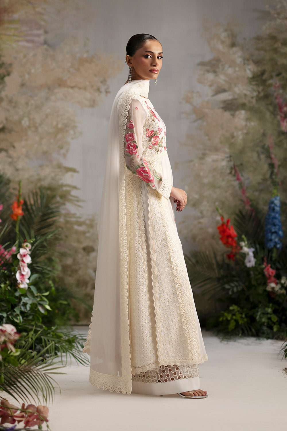3-Piece-Embroiderd-Chiffon OLIVIA - FWU5694