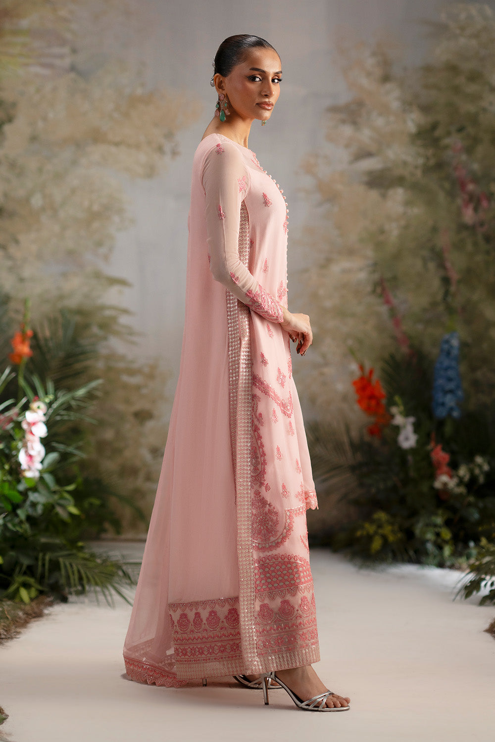 3-Piece-Embroiderd-Chiffon OLIYARASI - FWU5696