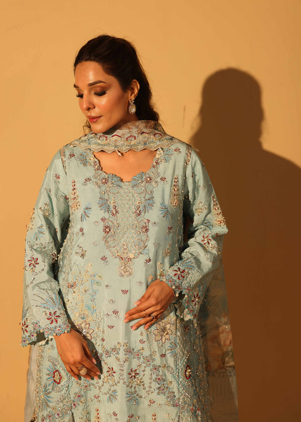 Blue Mist - Silk Edit by Aylin at #VogueClothingStudio
