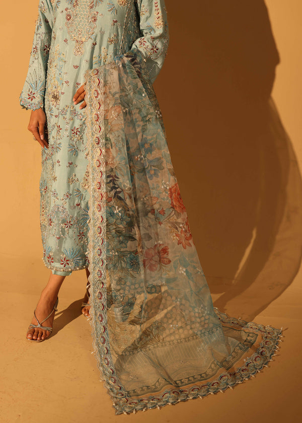 Blue Mist - Silk Edit by Aylin at #VogueClothingStudio